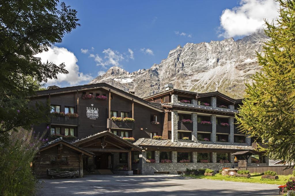 Hotel Hermitage Relais & Chateaux Брей-Червінія Екстер'єр фото